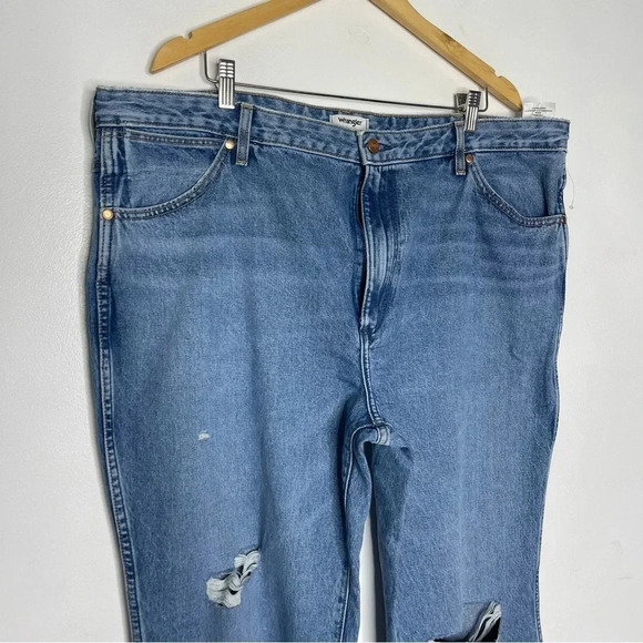 Wrangler Wanderer High Rise Flare Jeans Size 35 NWT - Picture 4 of 8